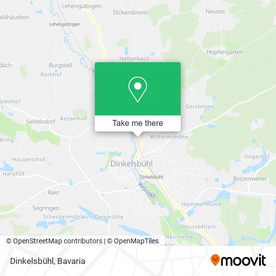 Карта Dinkelsbühl