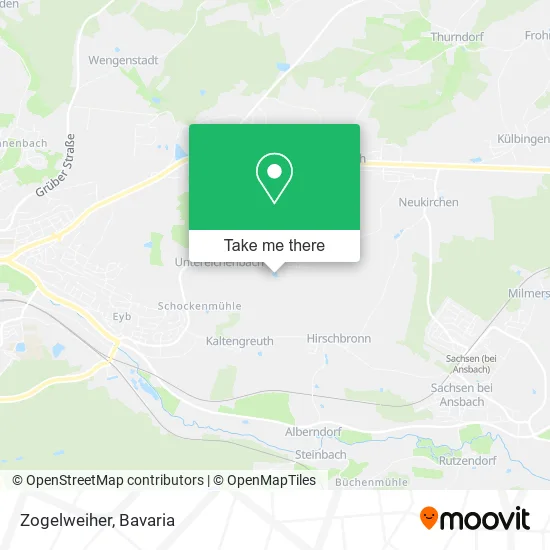 Карта Zogelweiher