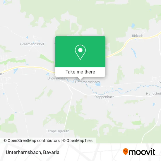 Карта Unterharnsbach