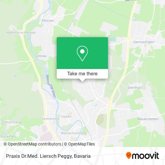 Praxis Dr.Med. Liersch Peggy map