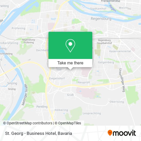 St. Georg - Business Hotel map