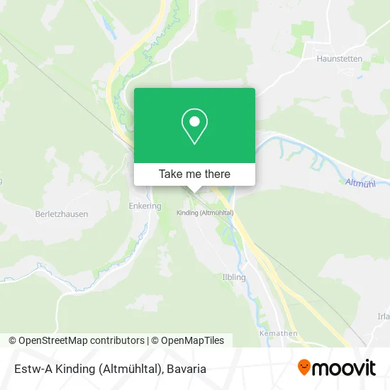 Карта Estw-A Kinding (Altmühltal)