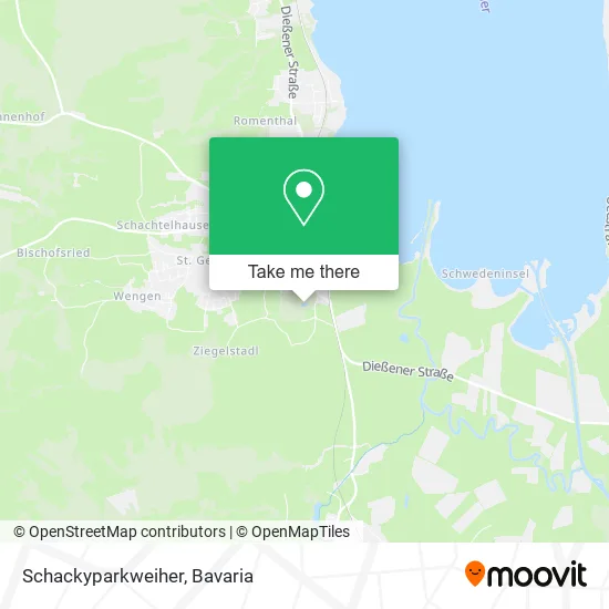 Карта Schackyparkweiher