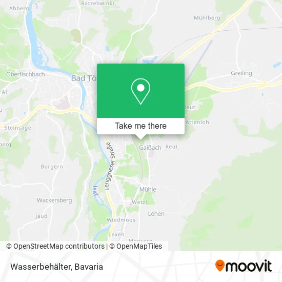 Карта Wasserbehälter