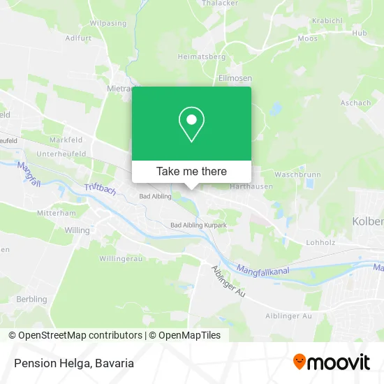 Карта Pension Helga