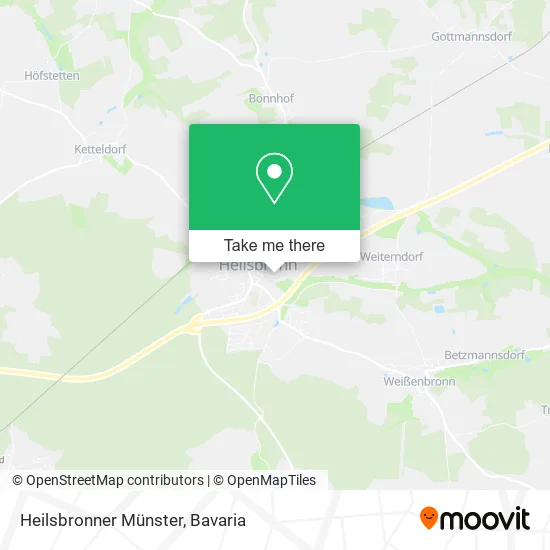 Карта Heilsbronner Münster