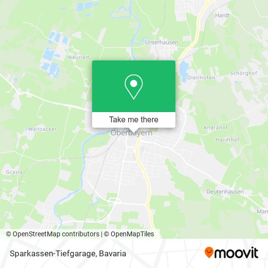 Sparkassen-Tiefgarage map