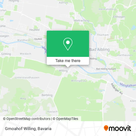Карта Gmoahof Willing