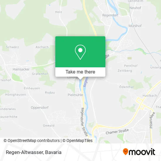 Карта Regen-Altwasser
