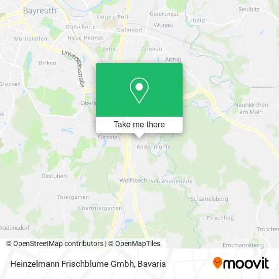 Карта Heinzelmann Frischblume Gmbh