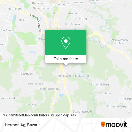 Карта Hermos Ag
