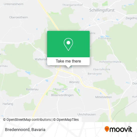 Карта Bredennoord