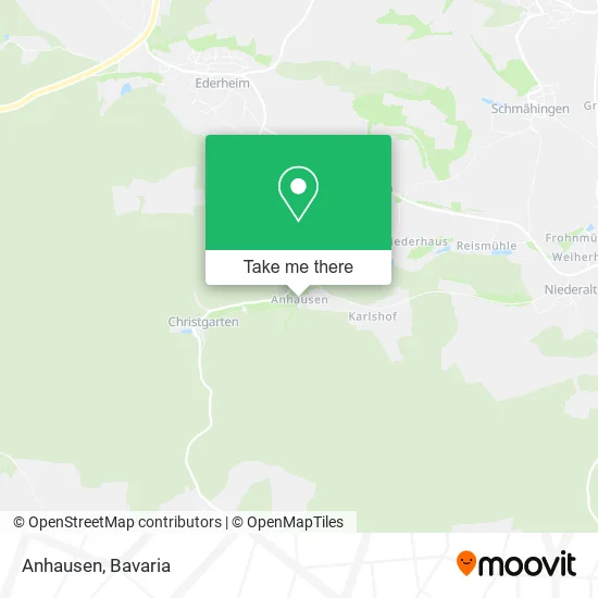 Карта Anhausen