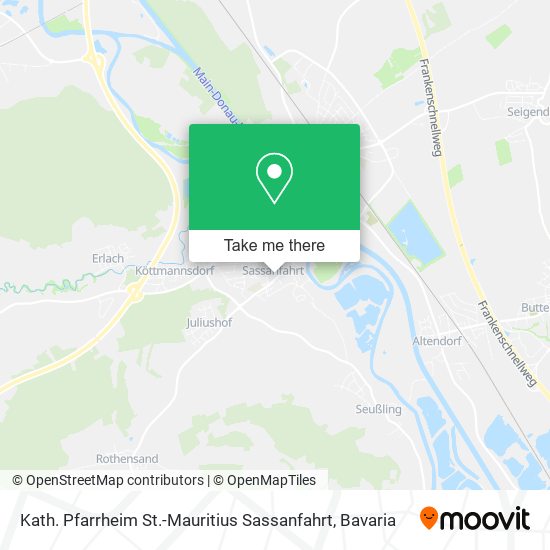 Kath. Pfarrheim St.-Mauritius Sassanfahrt map