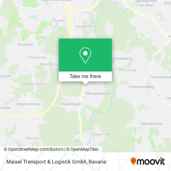 Maisel Transport & Logistik Gmbh map