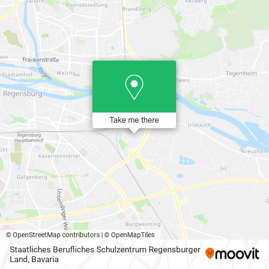 Staatliches Berufliches Schulzentrum Regensburger Land map