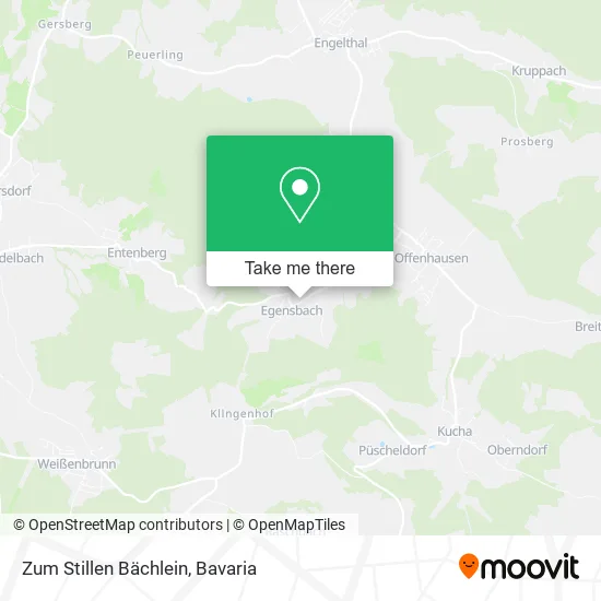 Карта Zum Stillen Bächlein