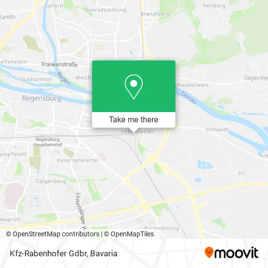 Карта Kfz-Rabenhofer Gdbr