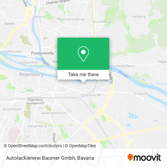 Карта Autolackiererei Baumer Gmbh