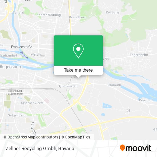 Zellner Recycling Gmbh map