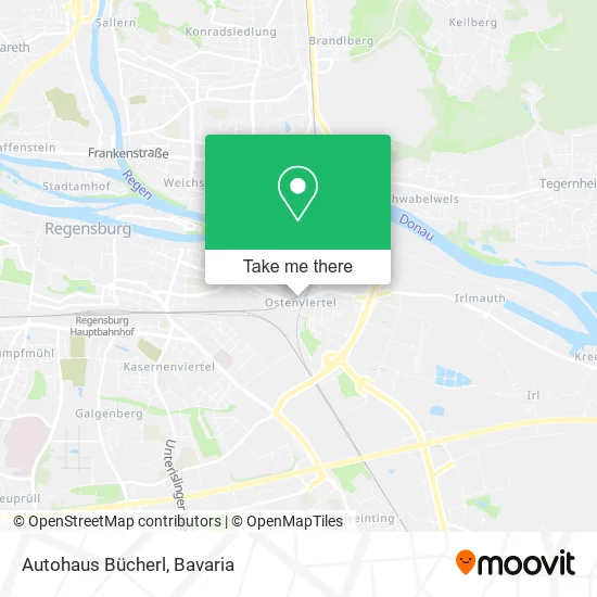Карта Autohaus Bücherl