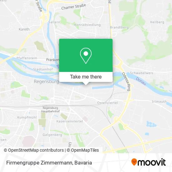 Карта Firmengruppe Zimmermann