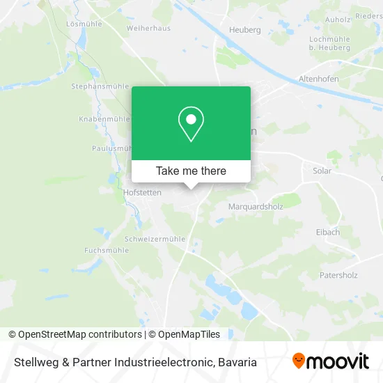 Карта Stellweg & Partner Industrieelectronic