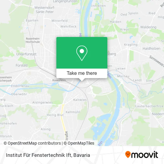 Карта Institut Für Fenstertechnik Ift