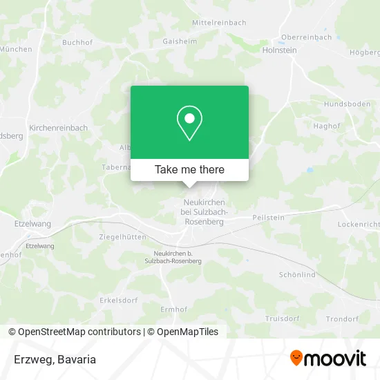 Карта Erzweg