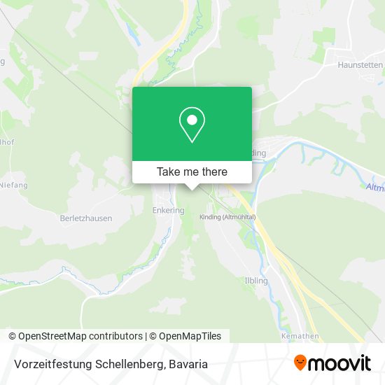 Vorzeitfestung Schellenberg map