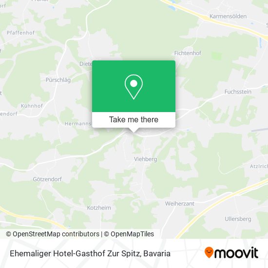 Ehemaliger Hotel-Gasthof Zur Spitz map