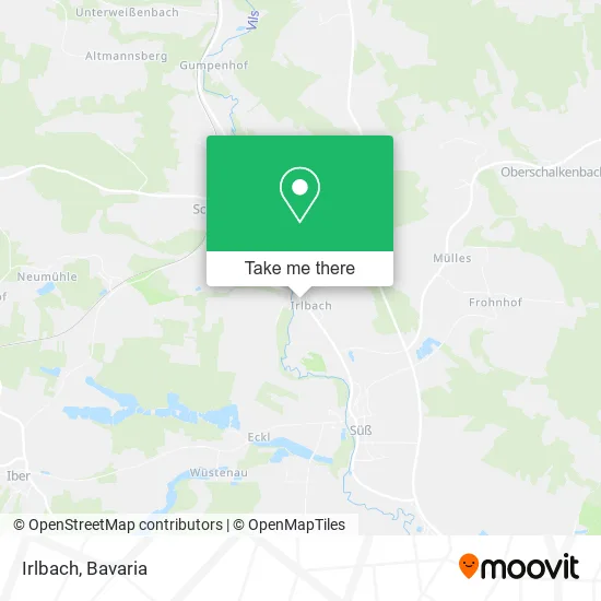 Карта Irlbach
