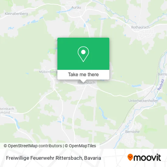 Карта Freiwillige Feuerwehr Rittersbach