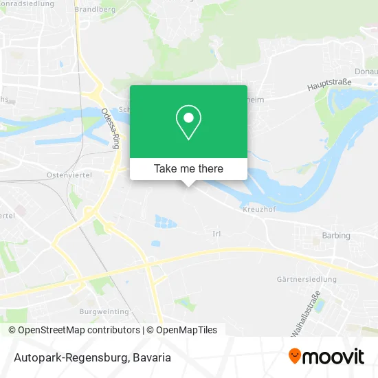 Карта Autopark-Regensburg