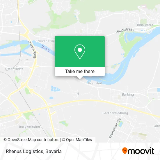 Карта Rhenus Logistics