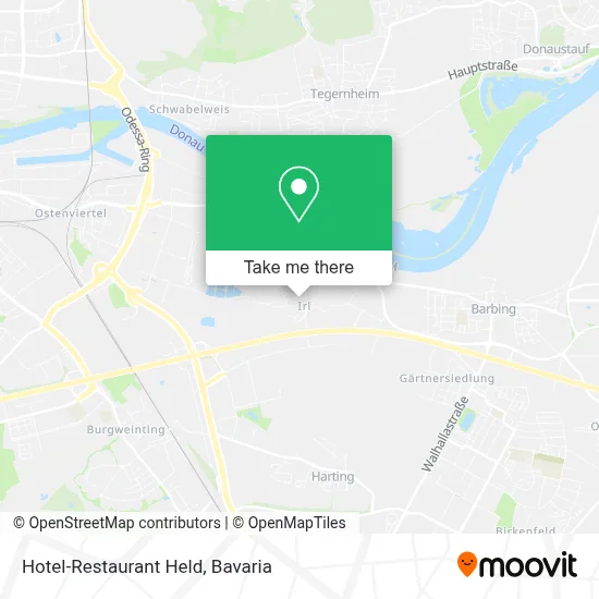 Hotel-Restaurant Held map