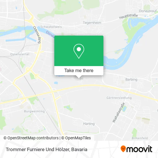 Карта Trommer Furniere Und Hölzer