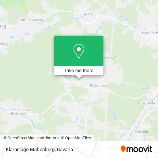 Карта Kläranlage Mäbenberg