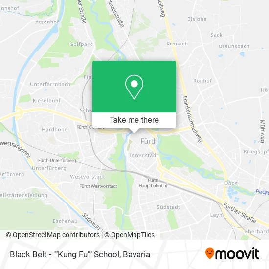 Карта Black Belt - ""Kung Fu"" School