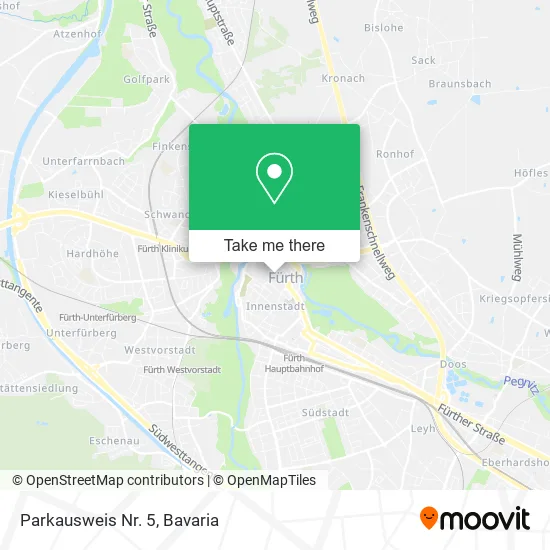 Карта Parkausweis Nr. 5