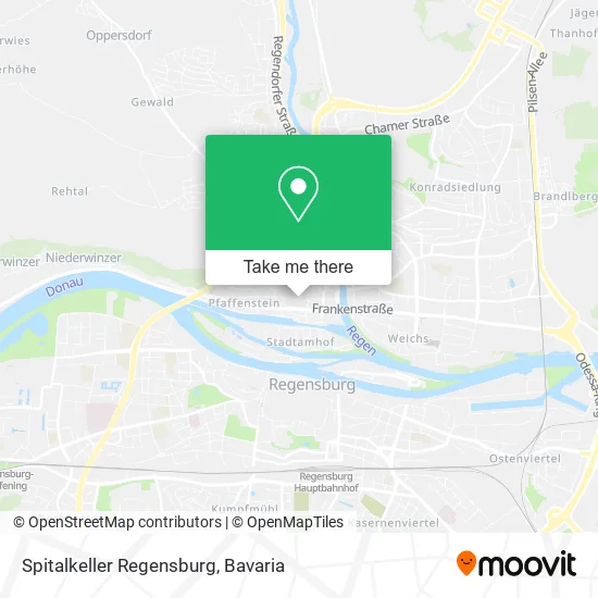 Карта Spitalkeller Regensburg