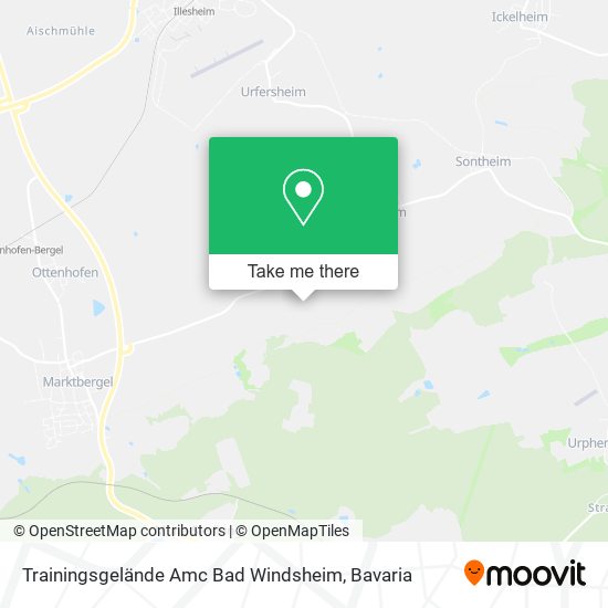 Trainingsgelände Amc Bad Windsheim map