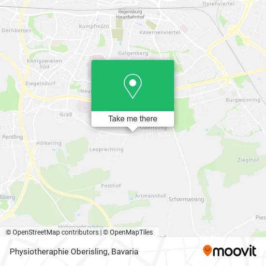 Карта Physiotheraphie Oberisling
