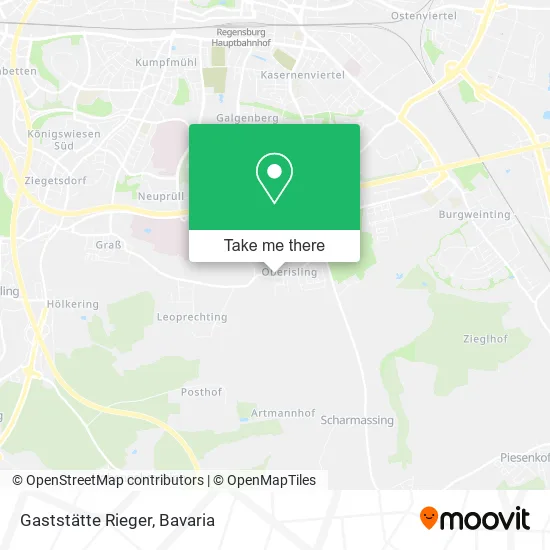 Карта Gaststätte Rieger