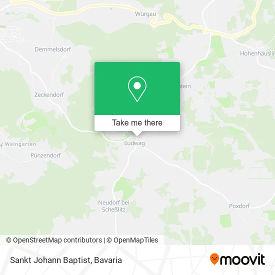 Карта Sankt Johann Baptist