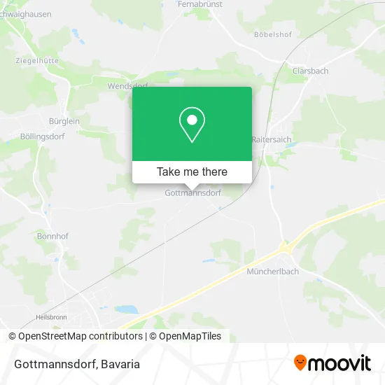 Карта Gottmannsdorf