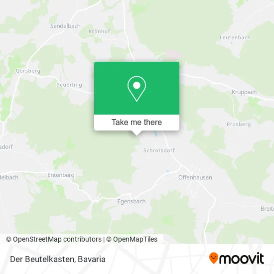 Карта Der Beutelkasten