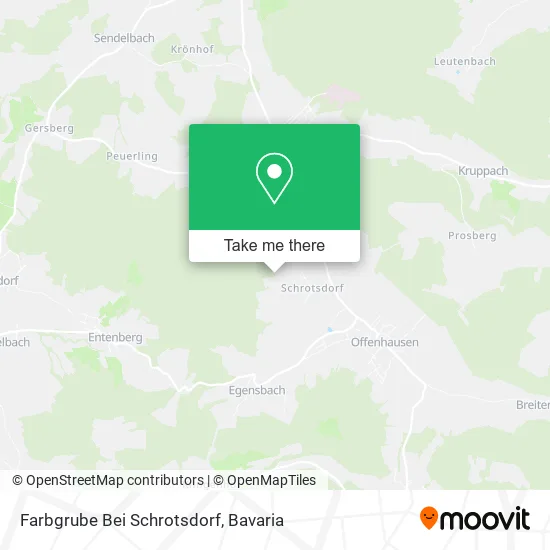 Карта Farbgrube Bei Schrotsdorf
