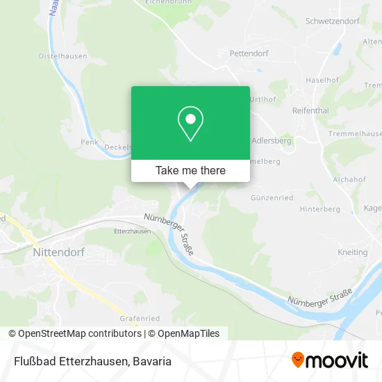 Карта Flußbad Etterzhausen