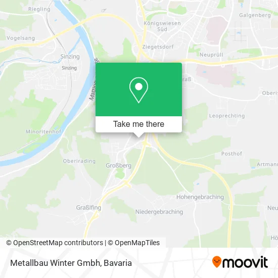 Карта Metallbau Winter Gmbh